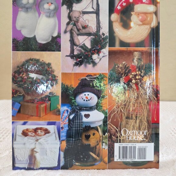 1996 Quick and Easy Christmas Crafts Oxmoor House 133 Designs VG+ - Picture 4 of 13